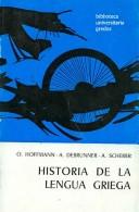 Cover for Historia de la lengua Griega/ History of the Greek Language