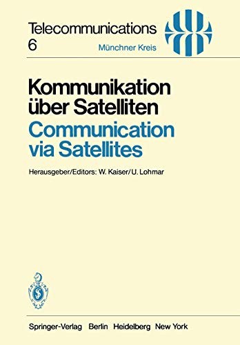 Cover for Kommunikation über Satelliten / Communication via Satellites