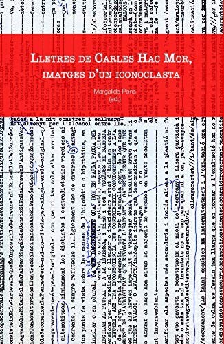 Cover for Lletres de Carles Hac Mor, imatges d'un iconoclasta
