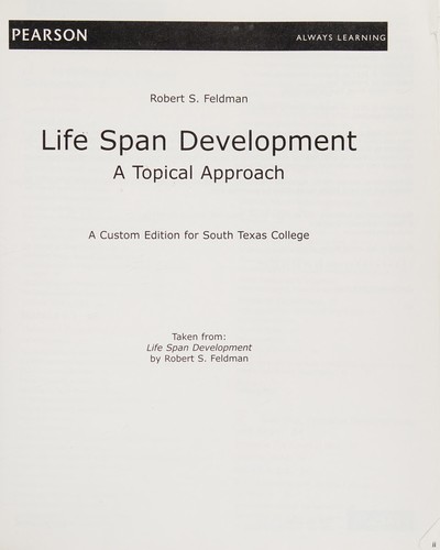 Cover for Life span development + mydevelopmentlab with pearson etext