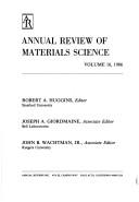 Cover for Annual Review of Materials Science (Annual Review of Materials Research)