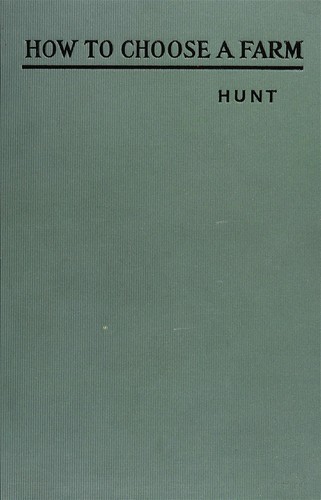Cover for How to choose a farm