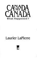 Cover for Canada my Canada