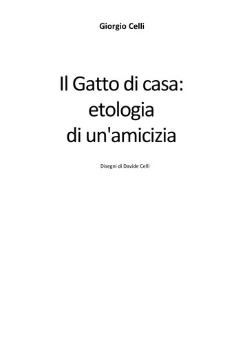 Cover for Il gatto di casa