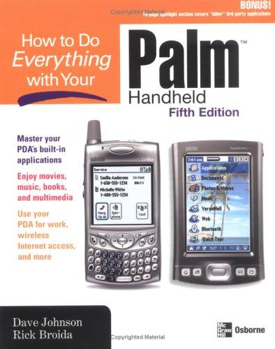 Cover for How to Do Everything with Your Palm Handheld, Fifth Edition (How to Do Everything)