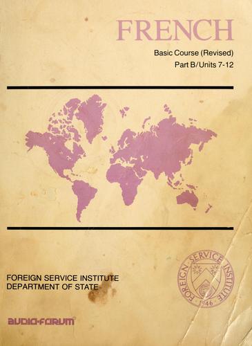 Cover for French basic course (revised)
