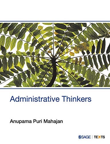 Cover for Administrative Thinkers