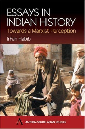 Cover for Essays in Indian History