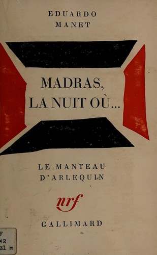 Cover for Madras, la nuit où ...