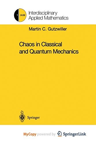 Cover for Chaos in Classical and Quantum Mechanics