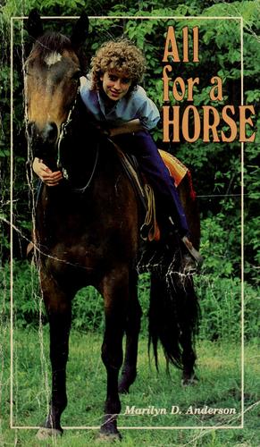 Cover for All for a horse