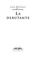 Cover for La debutante