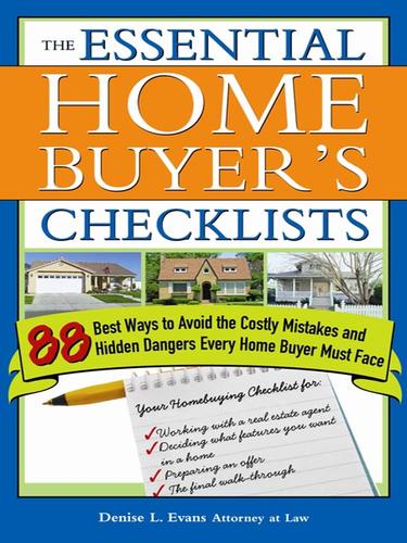Cover for Essential Home Buyer's Checklists