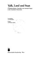 Cover for Volk, Land und Staat