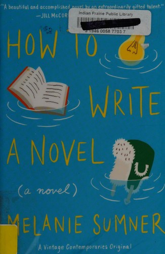 Cover for How to write a novel