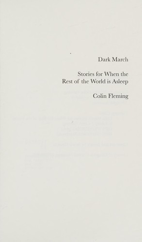 Cover for Dark march