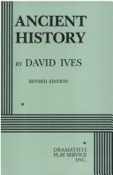 Cover for Ancient history