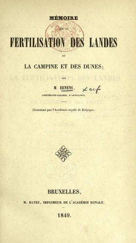 Cover for Mémoires couronnés et autre mémoires / Académie royale des sciences, des lettres et des beaux-arts de Belgique