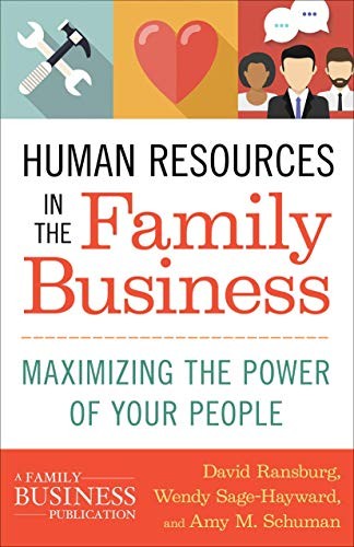 Cover for Human Resources in the Family Business