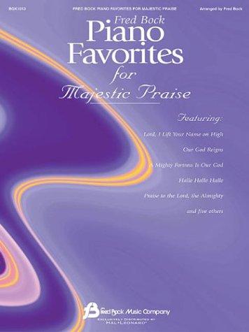 Cover for Fred Bock Piano Favorites for Majestic Praise