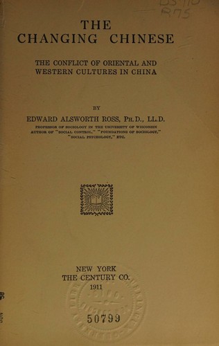 Cover for The changing Chinese;