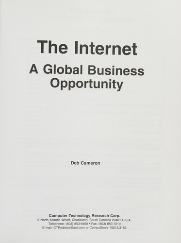 Cover for The Internet