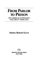 Cover for From parlor to prison