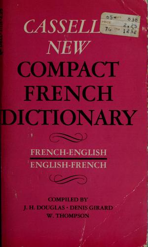 Cover for Cassell's new compact French-English, English-French dictionary