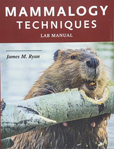 Cover for Mammalogy Techniques Lab Manual