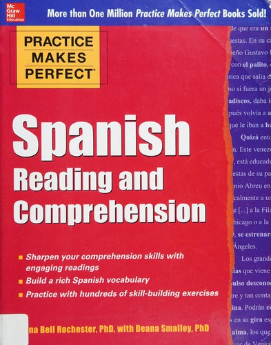 Cover for Spanish reading and comprehension