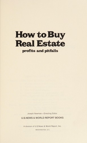 Cover for How to buy real estate