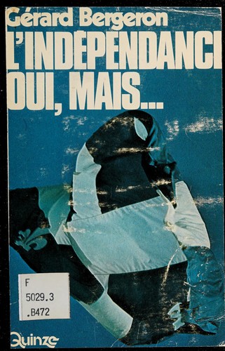 Cover for L' independance
