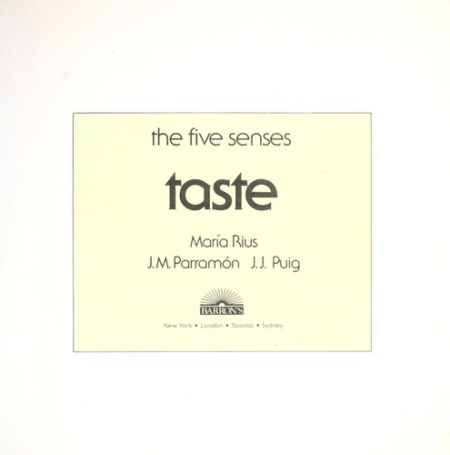 Cover for Taste