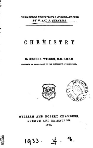 Cover for Chemistry