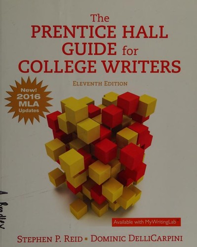 Cover for The Prentice Hall Guide for College Writers