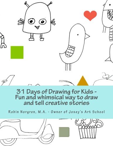 Cover for 31 Days of Drawing for Kids