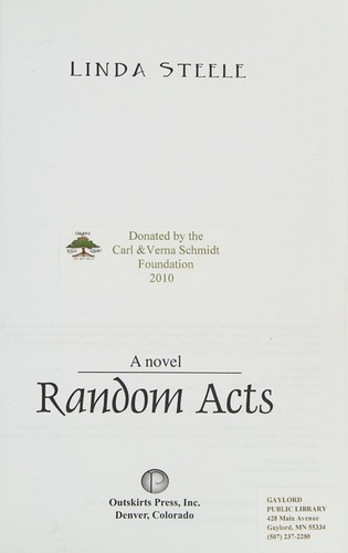 Cover for Random Acts