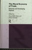 Cover for The Moral Economy of Trade