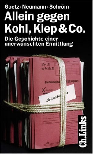 Cover for Allein gegen Kohl, Kiep & Co.