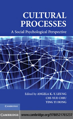 Cover for Cultural processes