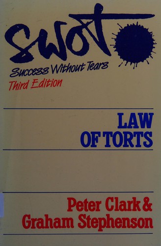 Cover for Swot Law of Torts (Swot)