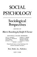 Cover for Social psychology