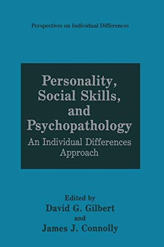 Cover for Personality, Social Skills, and Psychopathology