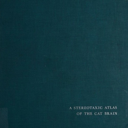 Cover for A stereotaxic atlas of the cat brain