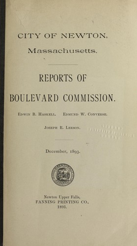 Cover for Reports