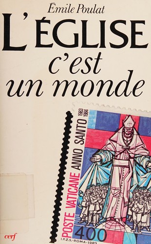 Cover for L' Eglise, c'est un monde