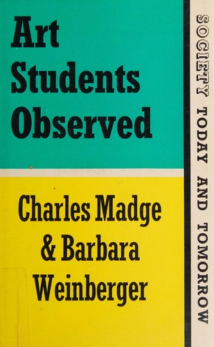 Cover for Art students observed