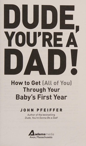 Cover for Dude, You're a Dad!
