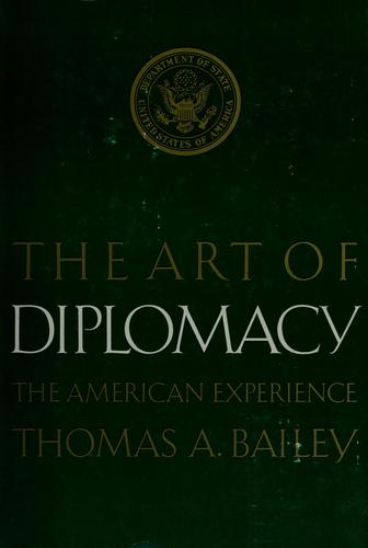 Cover for The art of diplomacy