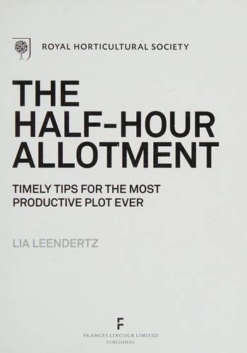 Cover for Half-Hour Allotment